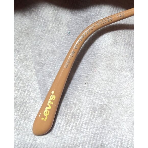 Levis Gold And Tan LEV112W Brown Lens Sunglasses main image 4